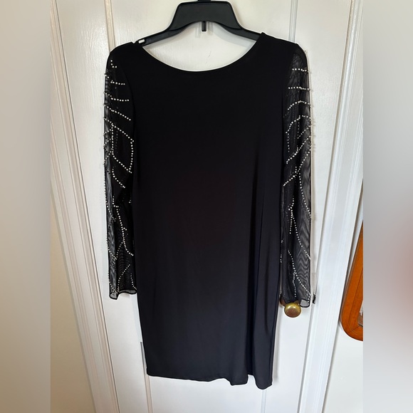 Nordstrom Dresses & Skirts - Nordstrom Black Sheath Dress with Bishop Sleeves
